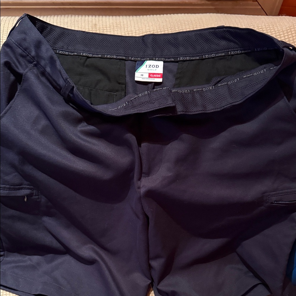 Izod Dark Blue Casual Shorts